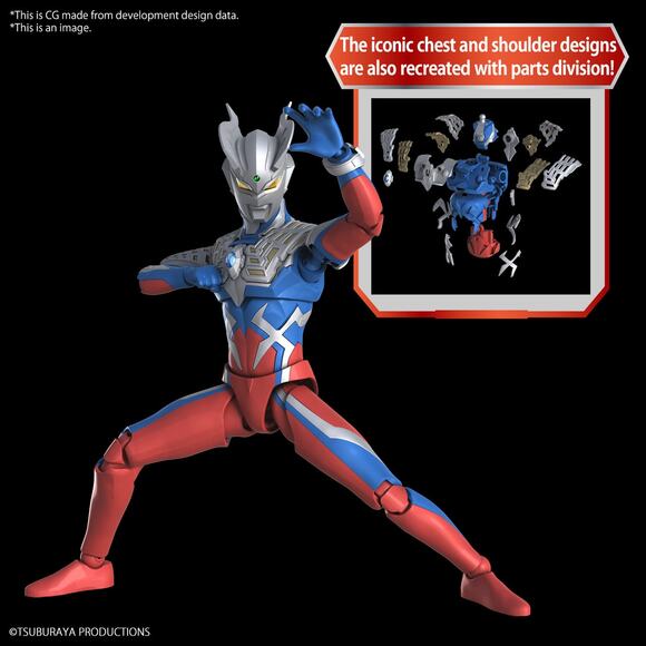 Bandai Hobby - Ultraman Zero - Figure-rise Standard - Ultraman Zero Model Kit - Picture 6 of 10